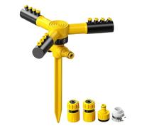 Sucritude Asperseur d'eau - 360° Rotatif Réglable | Buse D'Arrosage pour Pelouse,pour Terrasse, Lit Surélevé, Brumisation, Arrosage, Nettoyage, Jardinage Et Bain pour