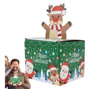 Sucritude Boîtes À Argent De Noël,30 Sachets Transparents Avec Distributeur,Support Pour Argent De Noël | Pour Les Le Papa Les Fêtes L'anniversaire La Carte La Petite-fille L'ami