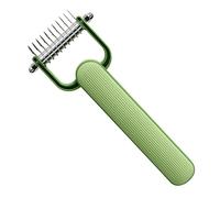 Sucritude Brosse Pour Chat Anti Perte Poils - Brosse à Poils pour Chien - Cactus Design Outil Double Face Pour Démêler Les De Chat, Fournitures De Toilettage Pour Cheval Animaux Domestiques Et