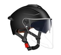 Sucritude Casque De Motocyclette Taille Unique - Casque de Moto Demi-,Équipement de Protection pour Course sur Route Motocross Scooter Sport et Conduite Urbaine