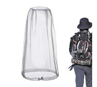 Sucritude Chapeau de Protection Contre Les Mouches, Chapeau Anti-Mouches, Filet Anti-Mouches en Maille, Chapeau de Protection extérieur, Chapeau de Soleil de Protection extérieure, Couverture faciale