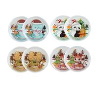 Sucritude Chauffe-Mains Click - 8 Pièces De Bouillottes Confortables avec Animaux Mignons | Gel de Poche Chaleur à Click Boil,pour Famille et Amis, Hommes et Femmes, Plein Air, Voyage et Camping