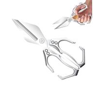 Sucritude Ciseaux de Cuisine,Cisaille à Volaille Ciseaux Culinaires - Outil de Découpe en Acier Carbone pour Poisson Poulet et Fruits de Mer