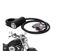 Sucritude Commutateurs De Lumière Pour Motocyclettes - Commutateurs à Bascule de Contrôle pour Guidon - Conception De Bouton Étanche Économe En Énergie Sans Pour Motos, Quads, Scooters Et Véhicules