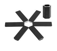 Sucritude Dessous De Plat De Cuisine - Protection Pliante Résistante À La Chaleur - Gain De Place Isolation Thermique pour Table Cuisine Salle À Manger Poêle Comptoir Casseroles Plats - Plan de
