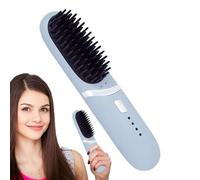 Sucritude Dryckesspel Kortspel | Peigne Portable Rechargeable | De Lissage Avec 3 Réglages De Température,pour Femmes Hommes Voyage Cheveux Courts Longs Bouclés Ondulés Maison Salon