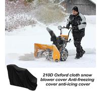 Sucritude Housse pour Machine À Neige Imperméable Extérieur - Tissu 210D Protection pour Machine À Neige - Protection UV pour Abri Garage Jardin Allée Terrasse | Printemps Hiver