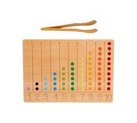 Sucritude Jouets De Comptage pour Tout-Petits, Boulier en Bois pour L Éducation Et L Apprentissage, Jeux d'apprentissage de Comptage avec Abacus, pour Garçons Filles École À La Maison Maternelle