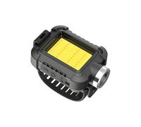 Sucritude Lampe Frontale 1000mAh avec Bracelet Wrist - Petite Lampe Torche Rechargeable Portable, Rechargeable pour Camping Randonnée Travail Pêche Voiture Vélo Sécurité