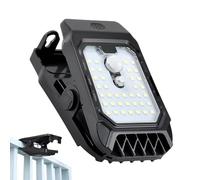 Sucritude Luminaire Solaire | Étanche Éclairage Solaire Extérieur - Équipement LED Lumineux À Détecteur De Mouvement Applique Murale Ou À Pince Pour Jardin Balcon Terrasse Allée Porche Porte d'Entrée