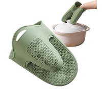 Sucritude Mitaine de Four - Mitaines de Cuisine en Silicone - Protège-Mains Anti-Dérapant Résistant à la Chaleur Imperméable pour la Cuisson au Four, la Cuisine, la Maison, Le Barbecue et Le