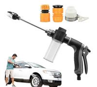 Sucritude Nettoyeur Haute Pression - Lavage Haute Pression Portable - Accessoires Multifonctions Rotatifs pour Nettoyage Extérieur Terrasse Clôture Allée Ponton Voiture
