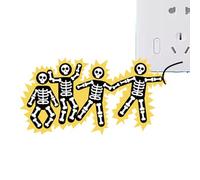 Sucritude Panneau Attention Risque D'électrocution | Signalisation Danger Électrique Intérieur Extérieur Avertissement,Autocollant Imperméable Danger Électrique Amovible pour Hôtels Restaurants