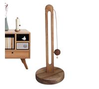 Sucritude Porte-Essuie-Tout en Bois pour Plan De Travail - Support pour Rouleaux De Serviettes De Salle De Bain - Porte-Rouleaux De Salle De Bain pour Accessoires