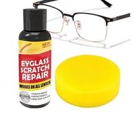 Sucritude Réparatrice De Rayures Pour Verres - 100g Kit de Nettoyante Anti-rayures pour Lunettes - Produits De Nettoyage Pour Lunettes - pour Usage Quotidien Maison Bureau École Voyage Adultes