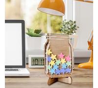 Sucritude Star Jar Système de Récompense | Pot Magnétique pour Récompenses et Comportement Positif - Tableau de Propreté pour Familles Enseignants Cuisine Chambre Salle de Classe Jeu Réfrigérateur