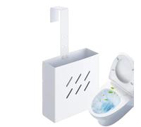 Sucritude Support pour Pastille De Nettoyage WC - Support Amplificateur De Dissolution,Porte-Tablette De Nettoyage pour Toilettes en Acier Inoxydable | pour Salle De Bain Dortoir Maison