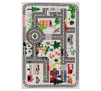 Sucritude Tapis de Jeu pour Bébé - Tapis d'Éveil Sensoriel Enfant | Pliable Antidérapant avec Éléments Éducatifs pour Activités de Rampement et Jeu pour, pour Maison, Jardin et Aire de