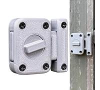 Sucritude Verrou De Sûreté Pour Porte, Verrou pour Fenêtre de Salle de Bain, Matériel de Sécurité Silencieux et Robustepour Portail, pour Appartement, Maison, Bureau et