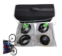 Sucs Tup - Carrier de vélo - porte-vélos à vitesses à la ventouse | Rack universel amovible pour toit de voiture avec cadre métallique stable installation facile pour transporter des vélos lors de voy