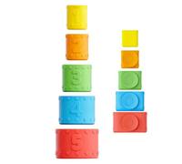 Suction Cup Bath Toys for Kid - Interactive Funny Silicone Sensory Game | Wall Mount Bath Play Toys for Aged 1-4 Boy Girls Bathroom Shower Tile