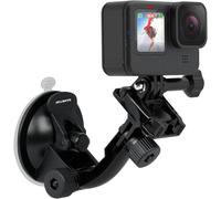 Suction Cup Car Mount for GoPro Hero 13 12 11 10 9 8 7 6 5 Session DJI Osmo Action Cameras Perfect for Car Windscreen and Window