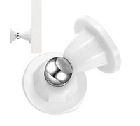 Suction Cup Door Stopper - Strong Hold Magnetic Door Stop With Flexible Silicone Suction Base, No Drilling Required For Installation On Tile Wood Or Marble Surfaces, Compact Design Ideal For Bathrooms