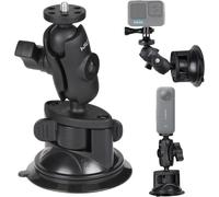Suction Cup Mount for GoPro, Car Mount for Insta360 Action Camera, Perfect for Windscreen and Car Window