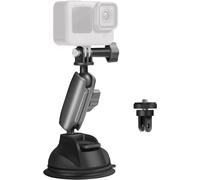 Suction Cup Mount for GoPro Hero 11/10/9/8/7/6/5 and Action Cameras, Suction Cup Mount, Foldable Stand for Cars, Boats, Yachts, Motorcycles for Video Recording
