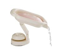 Suction Cup Soap Dish - No-Drill Wall Tray | Adjustable Wall-Mounted Soap Dish with Suction Cup, No Drilling Required, Perfect for College Dorms, Hotels, Kitchens, Showers, Gyms and Bathrooms