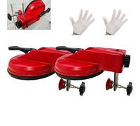 Suction Cup Tile Fixer Gradienter Bracket Tile Tools, Tile Leveling System, Degree Adjustable Suction Cup Seamless Seam Setter (2pcs)