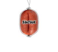 Sucuk Lot de 2 désodorisants turcs pour voiture, saucisses drôles, diffuseur de parfum, tuning, désodorisant pour voiture