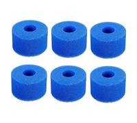 Sucute - Lot de 6 cartouches filtrantes lavables réutilisables S1 Bleu - Intex Pure Spa