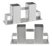 Sud Bois Support/Connecteur pour réserves, stockage de bois bûches lot de 2pièces