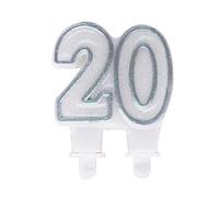 SUD Bougies Chiffres Anniversaire - Bougies Chiffres Anniversaire 20 - Bougies Chiffres Anniversaire 20