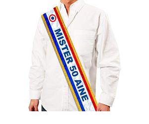SUD Écharpe Tricolore Mister 50 aine