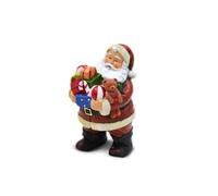 SUD IMPORT Père Noël Résine C/Cadeaux 15 cm K0014, Mixed, Normal