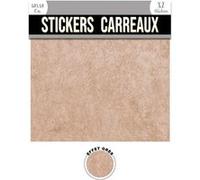 SUD TRADING 2 Stickers carreaux Beiges - En vinyle - 30 x 30 cm BEIGE G