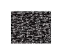 Sud Trading Adhésif décoratif Aspect Cuir Noir - 150 x 45cm