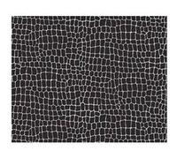 Sud Trading - Adhésif décoratif Aspect cuir noir - 150 x 45cm Noir G