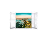 SUD TRADING Autocollant Mural Rio - 50 x 70 cm