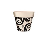 Cadoons Cache Pot Cercles en Bambou - 13.5 x 12 cm