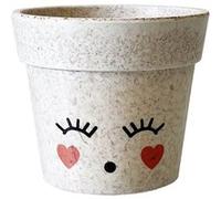 SUD TRADING Cache Pot en Bambou - Hauteur : 6,1 cm Largeur : 7,2 cm G