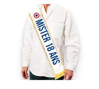 Sud Trading Cie Echarpe Tricolore Mister 18 Ans - Coloré - Taille Unique