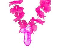 Sud Trading Collier hawaïen Zizi Adulte - Rose - Taille Unique
