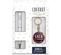 Coffret Stylo Et Porte Clés - Tata