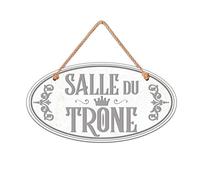 Sud Trading Company, Ecriteau Ovale Salle du trône