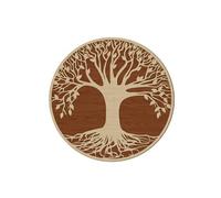 SUD TRADING Décoration murale arbre de vie - Hauteur 40 cm