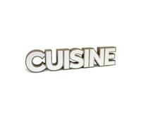 SUD TRADING Mot à poser décoratif en bois - Cuisine