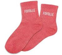 SUD TRADING Paire de chaussettes rouges à paillettes Fofolle 36-42 ROUGE G